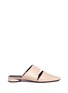 Main View - Click To Enlarge - OPENING CEREMONY - 'Livre' cutout leather mules