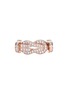 Main View - Click To Enlarge - FRED - 'Force 10' diamond 18k rose gold large buckle