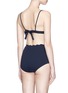 Back View - Click To Enlarge - MARYSIA - 'Palm Springs' scalloped high waist bikini bottoms