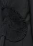 Detail View - Click To Enlarge - HAIDER ACKERMANN - Diamond smocked panel virgin wool blazer