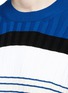 Detail View - Click To Enlarge - PORTS 1961 - Stripe rib knit dress
