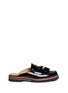 Main View - Click To Enlarge - STUART WEITZMAN - 'Outnup' tassel patent leather slide loafers