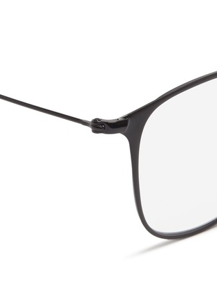 Detail View - Click To Enlarge - RAY-BAN - 'RB6377F' square metal optical glasses
