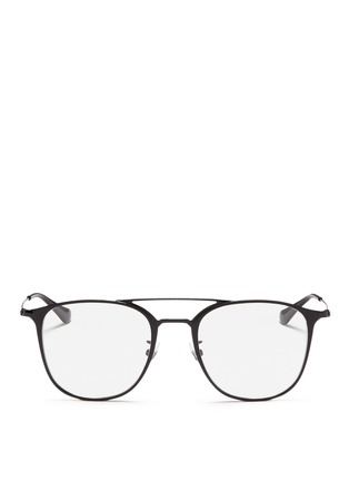 Main View - Click To Enlarge - RAY-BAN - 'RB6377F' square metal optical glasses
