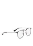 Figure View - Click To Enlarge - RAY-BAN - 'RB6377F' square metal optical glasses