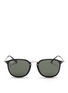 Main View - Click To Enlarge - RAY-BAN - 'RB2448NF' flat square acetate sunglasses