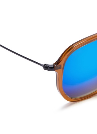 Detail View - Click To Enlarge - RAY-BAN - RB4273' square mirror sunglasses