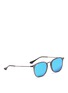 Figure View - Click To Enlarge - RAY-BAN - 'RB2448NF' flat square acetate sunglasses