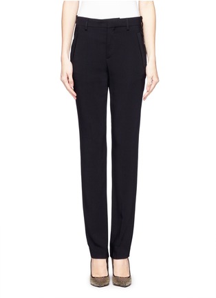 Main View - Click To Enlarge - GIVENCHY - Straight-leg crepe pants