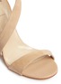 Detail View - Click To Enlarge - ALEXANDER WHITE - 'Demi' asymmetric strap suede sandals