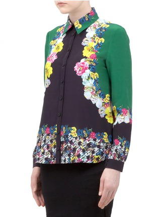 Front View - Click To Enlarge - ERDEM - Cecilia floral-print blouse