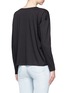 Back View - Click To Enlarge - VINCE - Pima cotton jersey long sleeve T-shirt