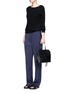 Figure View - Click To Enlarge - VINCE - Raglan sleeve cashmere sweater