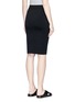 Back View - Click To Enlarge - VINCE - Stretch jersey pencil skirt