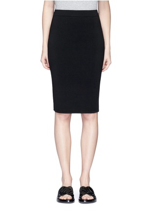 Main View - Click To Enlarge - VINCE - Stretch jersey pencil skirt