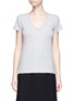 Main View - Click To Enlarge - VINCE - Relaxed fit Pima cotton V-neck T-shirt