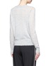 Back View - Click To Enlarge - VINCE - Distressed edge cashmere sweater