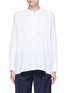 Main View - Click To Enlarge - VINCE - Trapunto stitch cotton lawn blouse