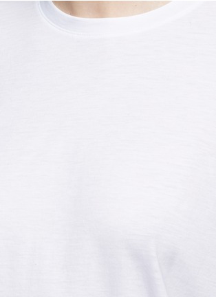 Detail View - Click To Enlarge - VINCE - Pima cotton jersey long sleeve T-shirt