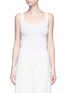 Main View - Click To Enlarge - VINCE - Scoop neck Pima cotton tank top