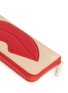 Detail View - Click To Enlarge - ALICE & OLIVIA - Lip patch leather continental wallet
