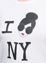 Detail View - Click To Enlarge - ALICE & OLIVIA - 'Stace Face I Love NY' print T-shirt