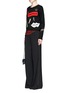 Figure View - Click To Enlarge - ALICE & OLIVIA - 'Glynda' slogan patch embellished wool sweater