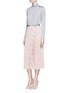 Figure View - Click To Enlarge - VALENTINO GARAVANI - Ruched silk jersey top
