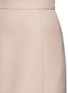 Detail View - Click To Enlarge - VALENTINO GARAVANI - Wool-silk Crepe Couture skirt