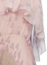 Detail View - Click To Enlarge - VALENTINO GARAVANI - Geometric tribal print silk chiffon dress