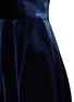 Detail View - Click To Enlarge - VALENTINO GARAVANI - Strappy open back velvet dress