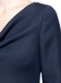 Detail View - Click To Enlarge - VALENTINO GARAVANI - Cowl neck Crepe Couture dress