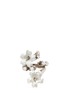 Main View - Click To Enlarge - ERICKSON BEAMON - 'Winter Wonderland' Swarovski crystal pearl floral ring