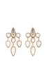 Main View - Click To Enlarge - ERICKSON BEAMON - 'Princess' Swarovski crystal chandelier drop earrings