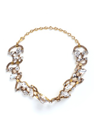 Main View - Click To Enlarge - ERICKSON BEAMON - 'River Song' Swarovski crystal choker necklace