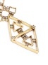 Detail View - Click To Enlarge - ERICKSON BEAMON - 'Geometry One' Swarovski crystal cutout drop earrings