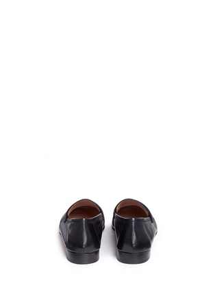 Back View - Click To Enlarge - MANSUR GAVRIEL - Calfskin leather loafers