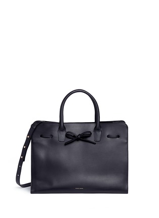 Main View - Click To Enlarge - MANSUR GAVRIEL - 'Large Sun' leather drawstring tote