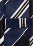 Detail View - Click To Enlarge - PAUL SMITH - Stripe silk tie