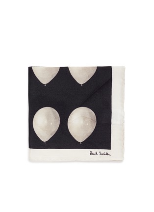 Main View - Click To Enlarge - PAUL SMITH - Balloon print pocket square