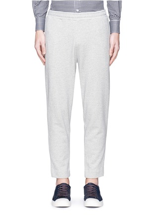 Main View - Click To Enlarge - MONCLER - Cotton French terry jogging pants