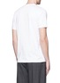 Back View - Click To Enlarge - MONCLER - Pixel logo print cotton T-shirt