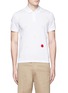 Main View - Click To Enlarge - MONCLER - Empty logo patch polo shirt
