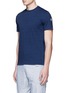 Front View - Click To Enlarge - MONCLER - Slub jersey T-shirt