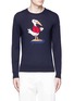 Main View - Click To Enlarge - MONCLER - Gallic bird cotton-cashmere sweater