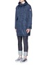 Front View - Click To Enlarge - MONCLER - 'Jeanpierre' fishtail rain coat