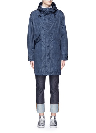 Main View - Click To Enlarge - MONCLER - 'Jeanpierre' fishtail rain coat