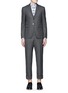 Main View - Click To Enlarge - THOM BROWNE  - Wool step twill suit