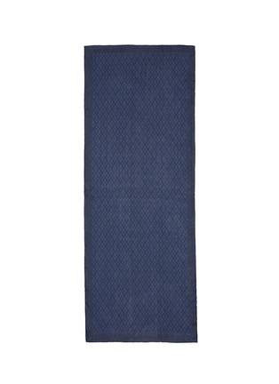 Main View - Click To Enlarge - VALENTINO GARAVANI - Logo print silk gauze scarf