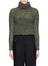 Main View - Click To Enlarge - JINNNN - Chunky open knit turtleneck sweater